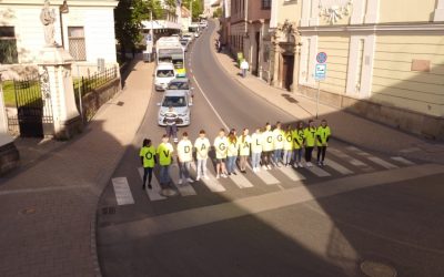 ÓVD A GYALOGOST! flashmob Egerben