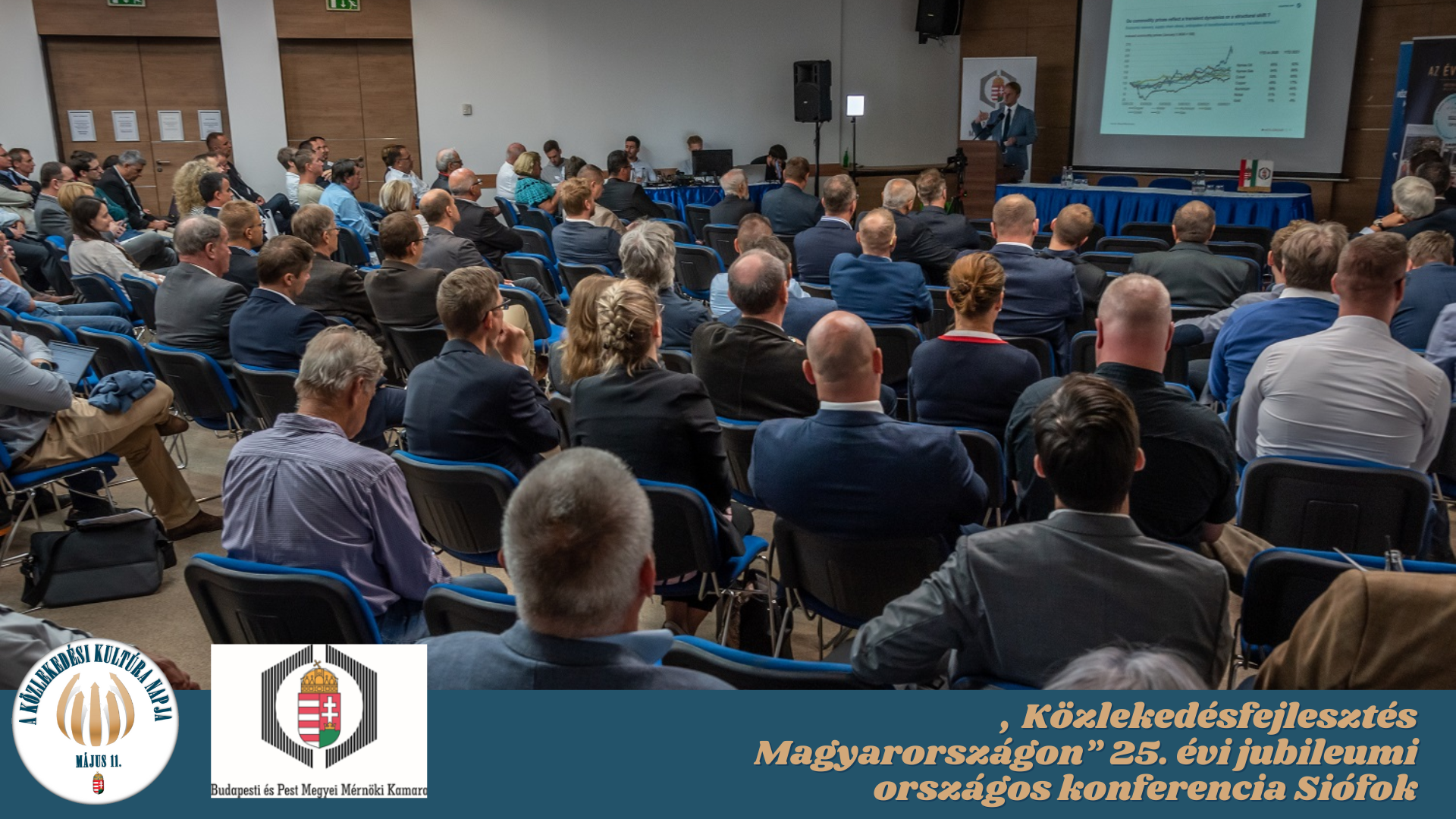 „Közlekedésfejlesztés Magyarországon” 25. évi jubileumi országos konferencia Siófok