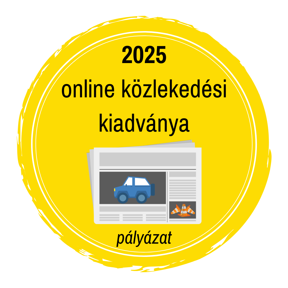 Az Év online Közlekedési Kiadvány 2025