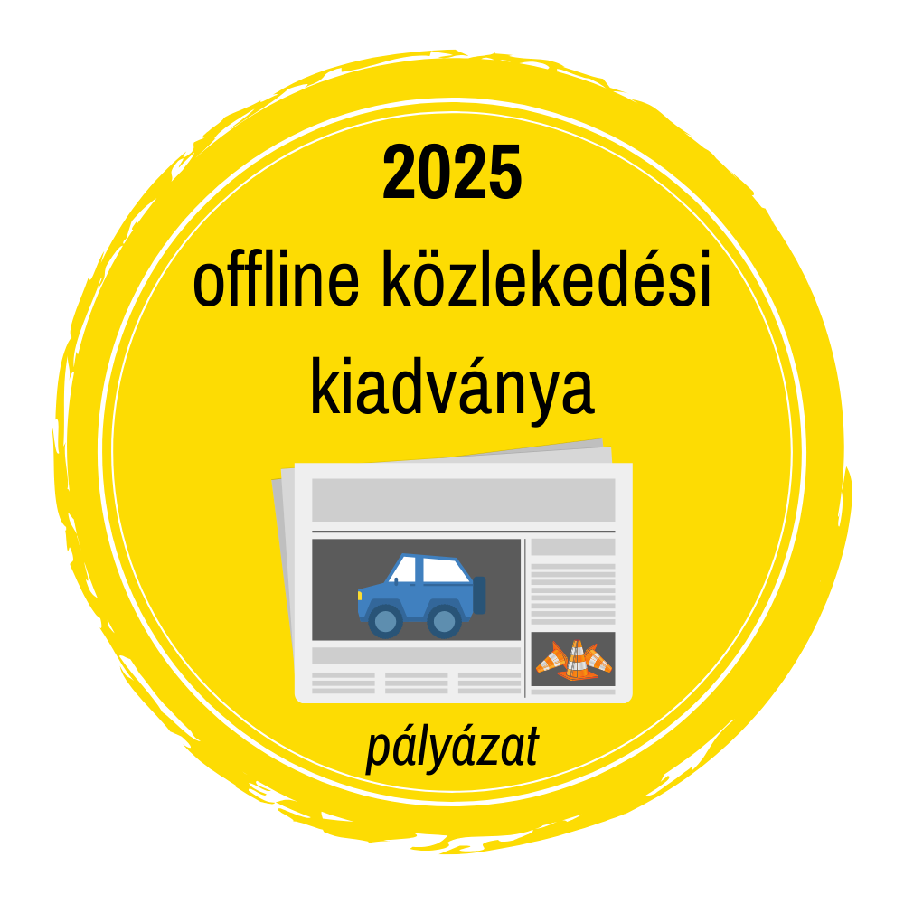 Az Év offline Közlekedési Kiadvány 2025