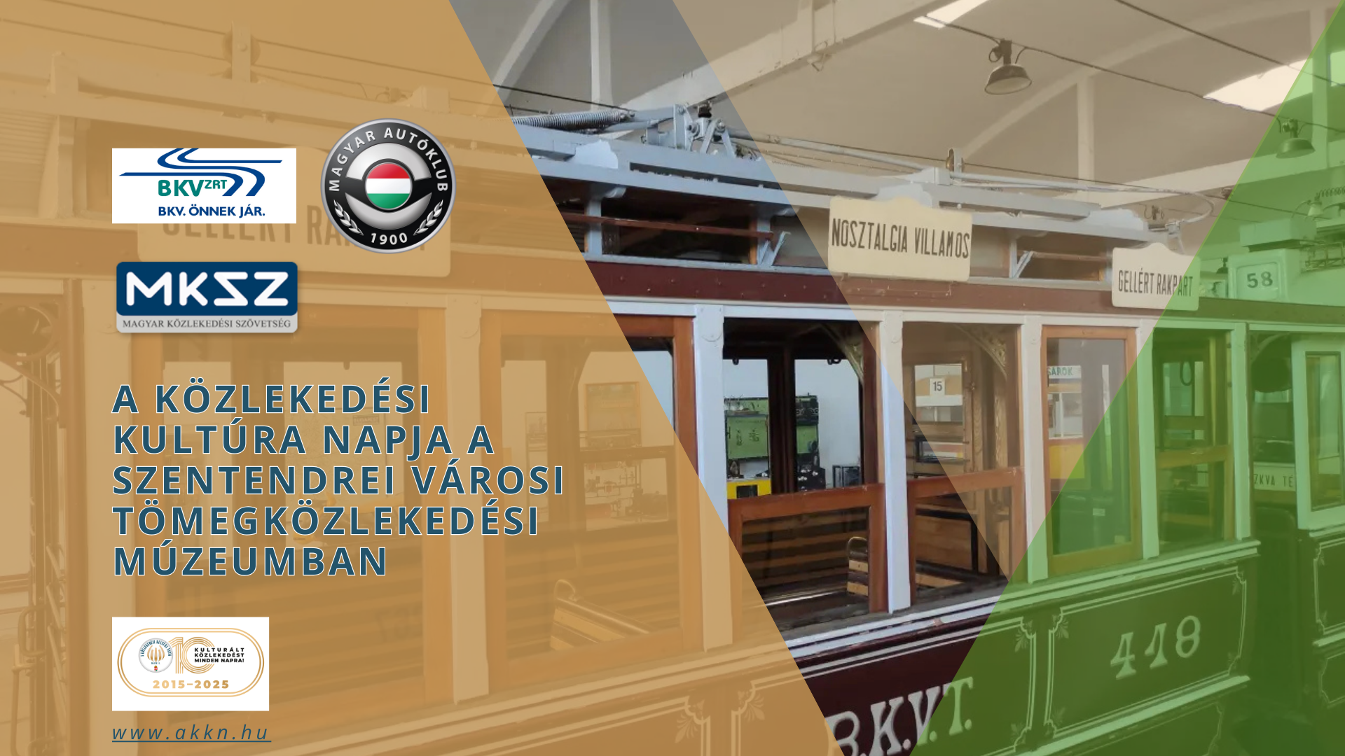 A Közlekedési Kultúra Napja a szentendrei Városi Tömegközlekedési Múzeumban – BKV Zrt.