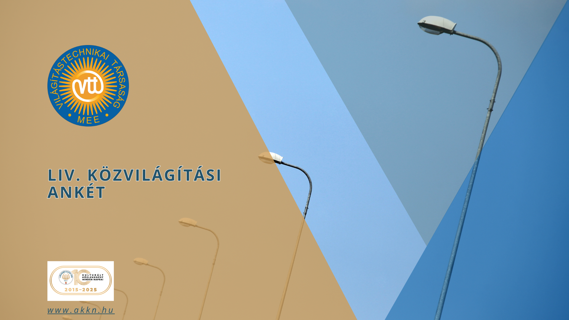 LIV. Közvilágítási Ankét – MEE Világítástechnikai Társaság