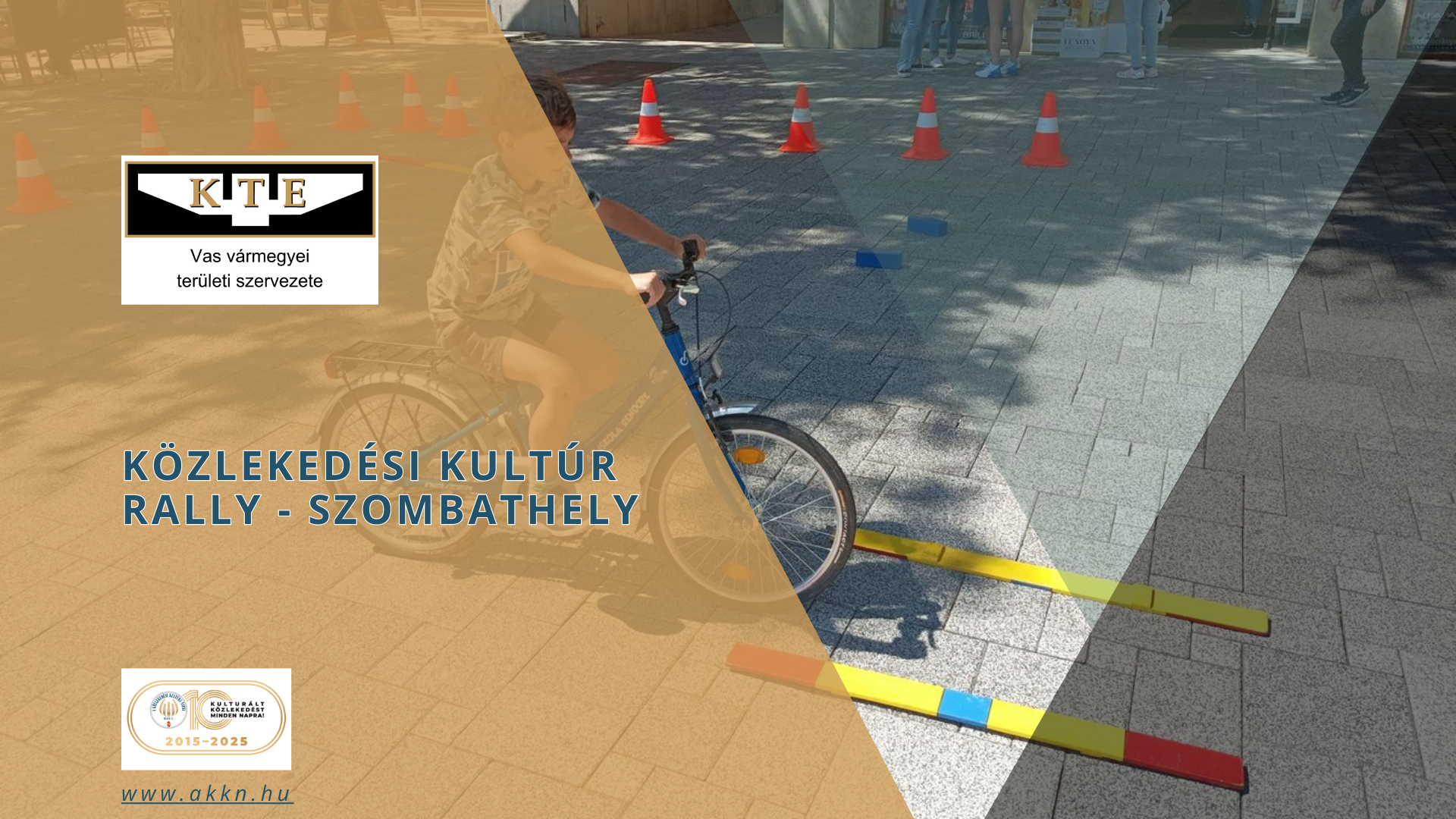 „Közlekedési kultúr rally” – Közlekedéstudományi Egyesület Vas Vármegyei Területi Szervezete