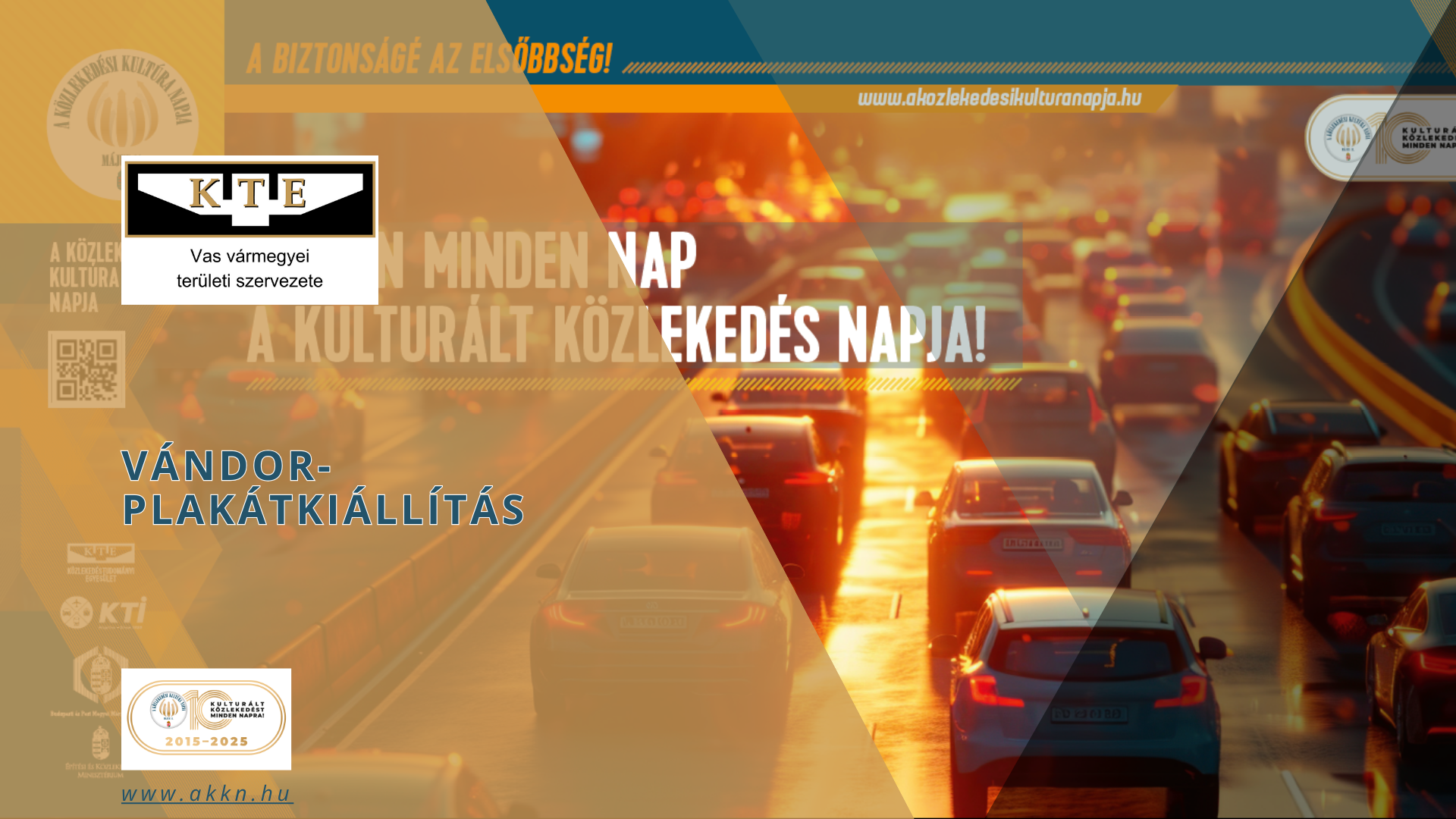 Vándor-plakátkiállítás – Közlekedéstudományi Egyesület Vas Vármegyei Területi Szervezete