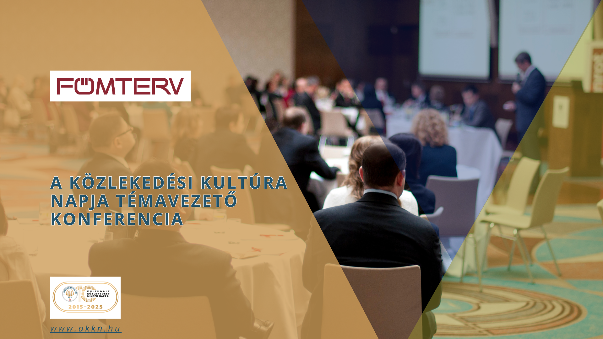 A Közlekedési Kultúra Napja Témavezető konferencia – FŐMTERV Zrt.