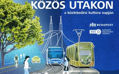 Városi sétával és mozizással készül a BKK a Közlekedési Kultúra Napjára