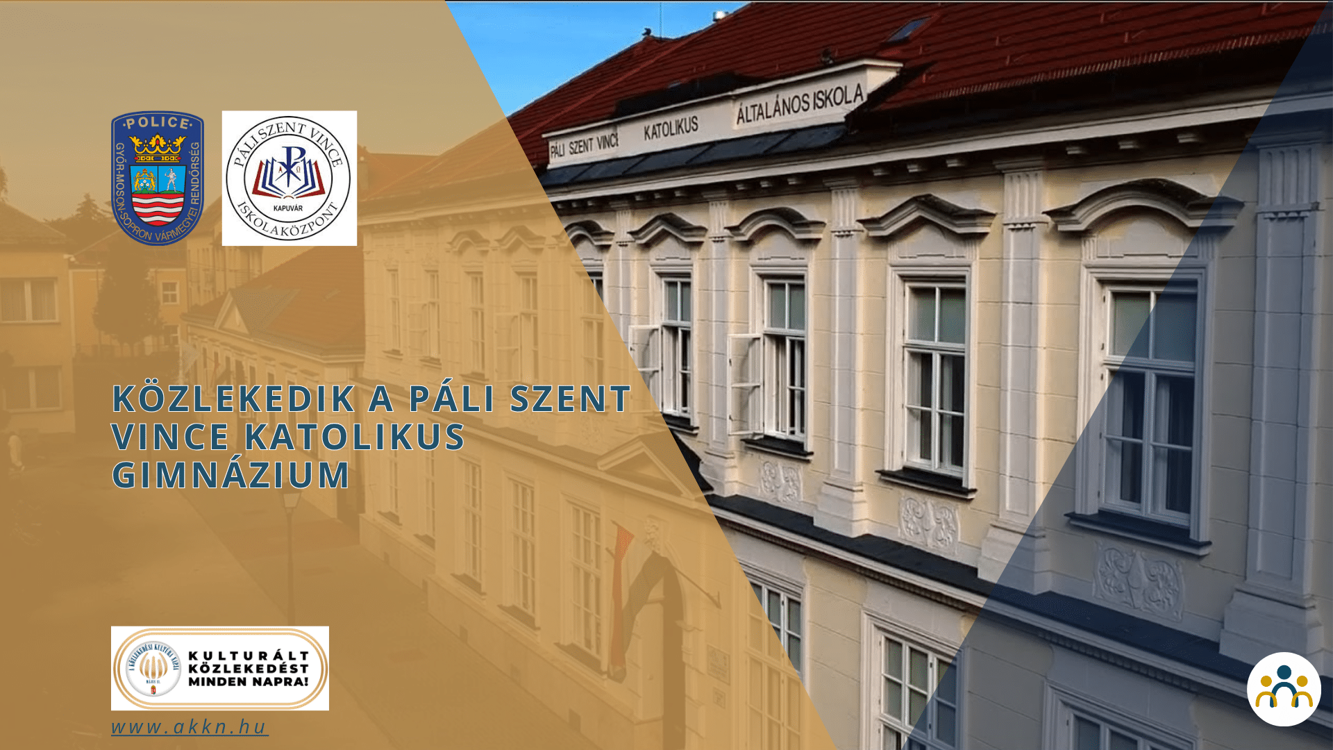 Közlekedik a Páli Szent Vince katolikus Gimnázium