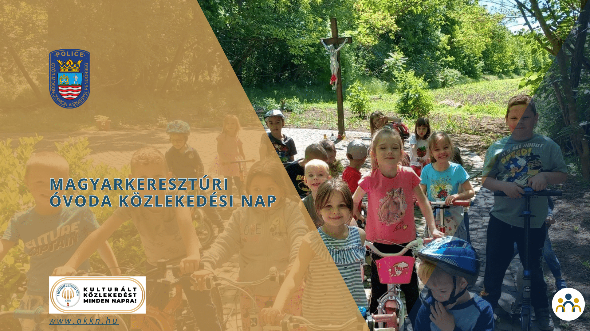 Magyarkeresztúri Óvoda közlekedési nap