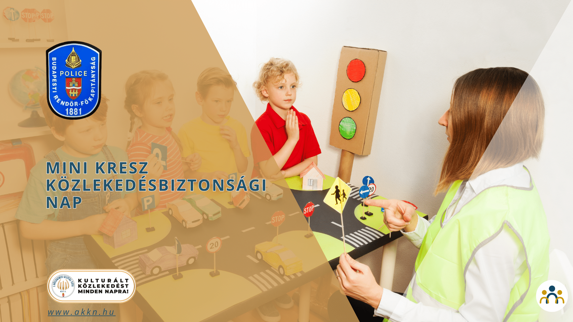 Mini KRESZ közlekedésbiztonsági nap