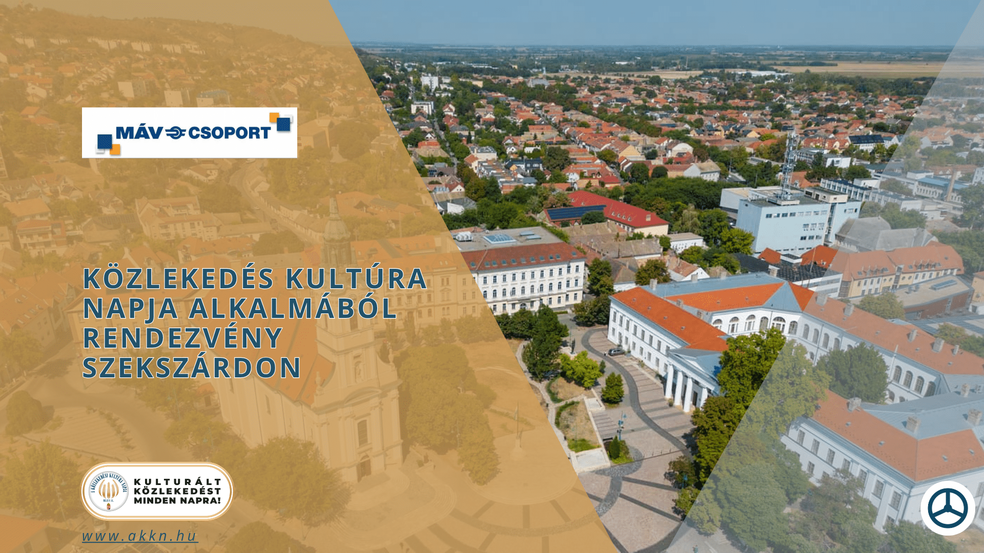 Közlekedés Kultúra Napja alkalmából rendezvény Szekszárdon