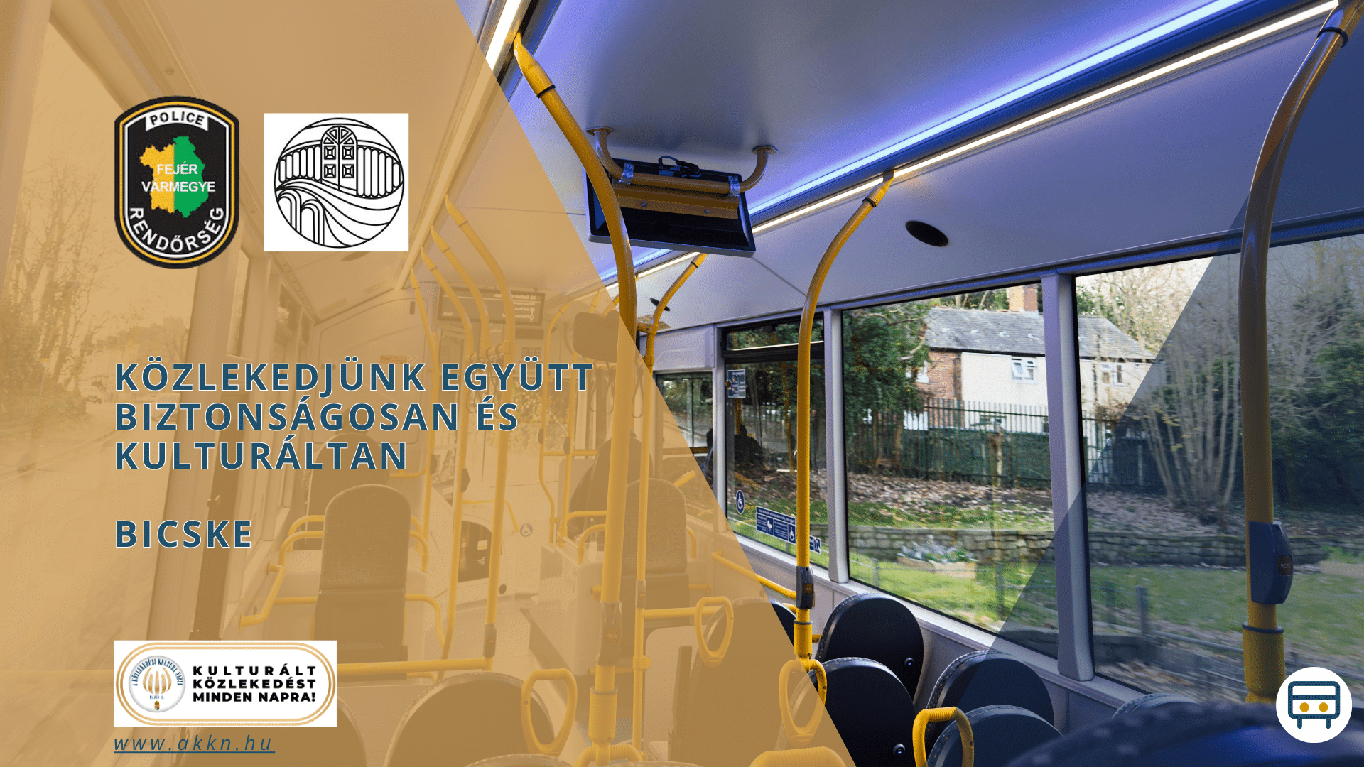 Közlekedjünk együtt biztonságosan és kulturáltan – Bicskei Rendőrkapitányság