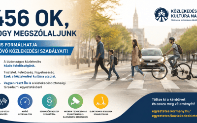 Közös ügyünk a biztonságos közlekedés – vegyen részt közlekedésbiztonsági társadalmi egyeztetésen